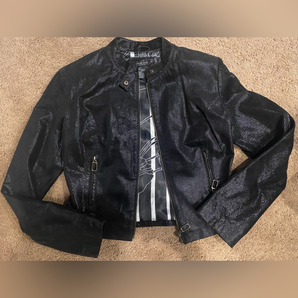 Jane doe leather jacket